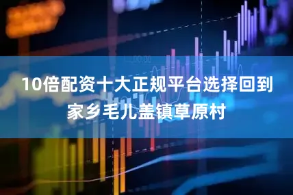 10倍配资十大正规平台选择回到家乡毛儿盖镇草原村